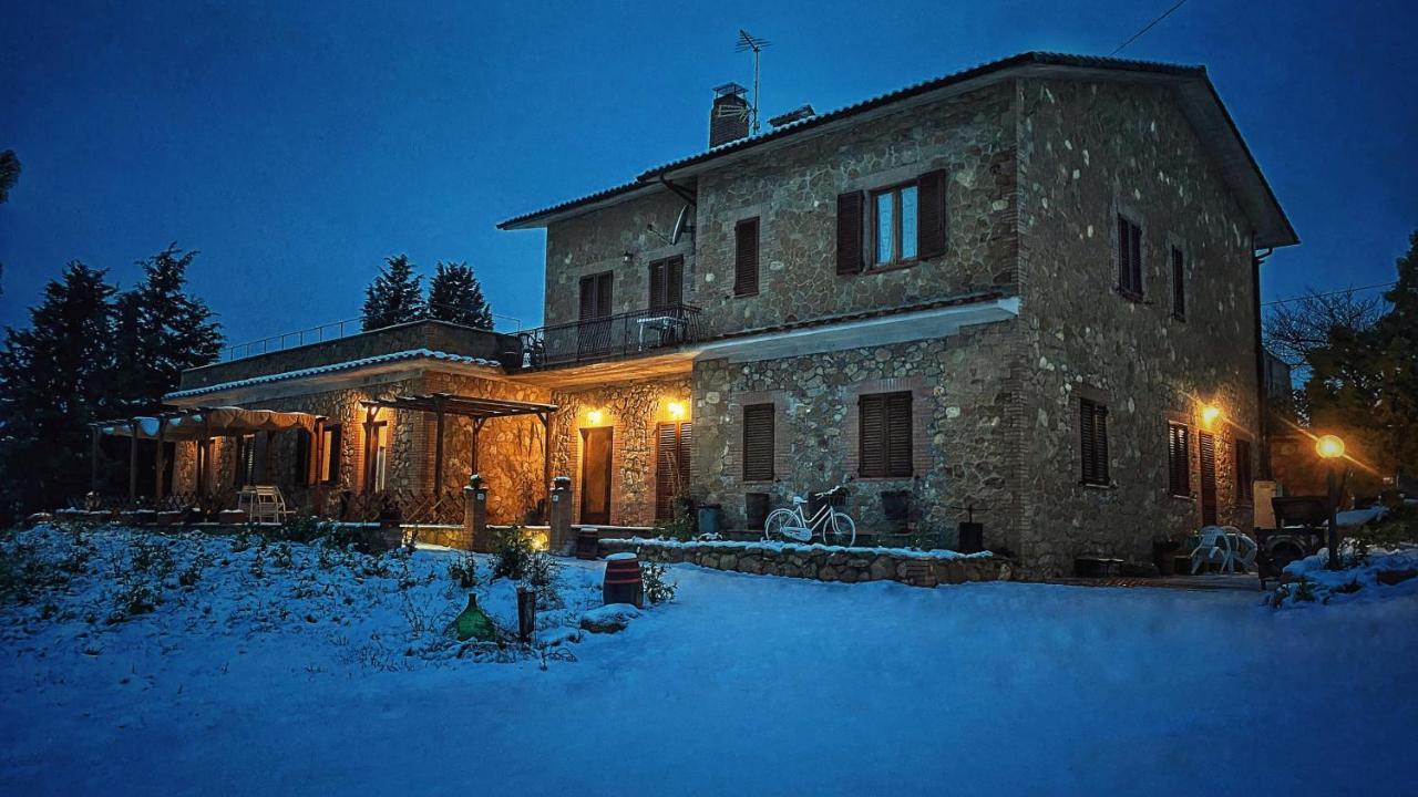 皮恩扎Agriturismo Il Casato Mag别墅 外观 照片